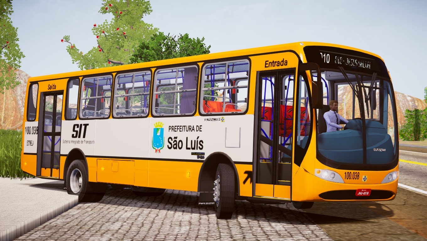 Busscar Urbanuss Pluss VW 15 180 EOD Euro III Padrão São Luís MA