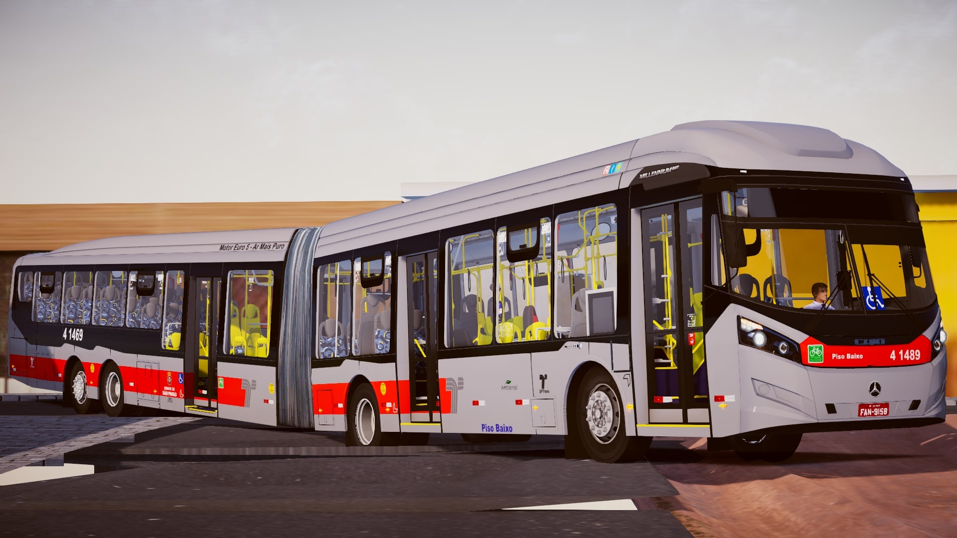 Caio Millennium BRT II Mercedes Benz O 500UDA BlueTec 5 Padrão