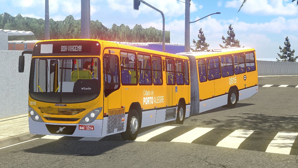 OMSI 2 THE BUS SIMULATOR #4 - ANDANDO COM ÔNIBUS DE PORTO ALEGRE! / PT-BR  1080p 