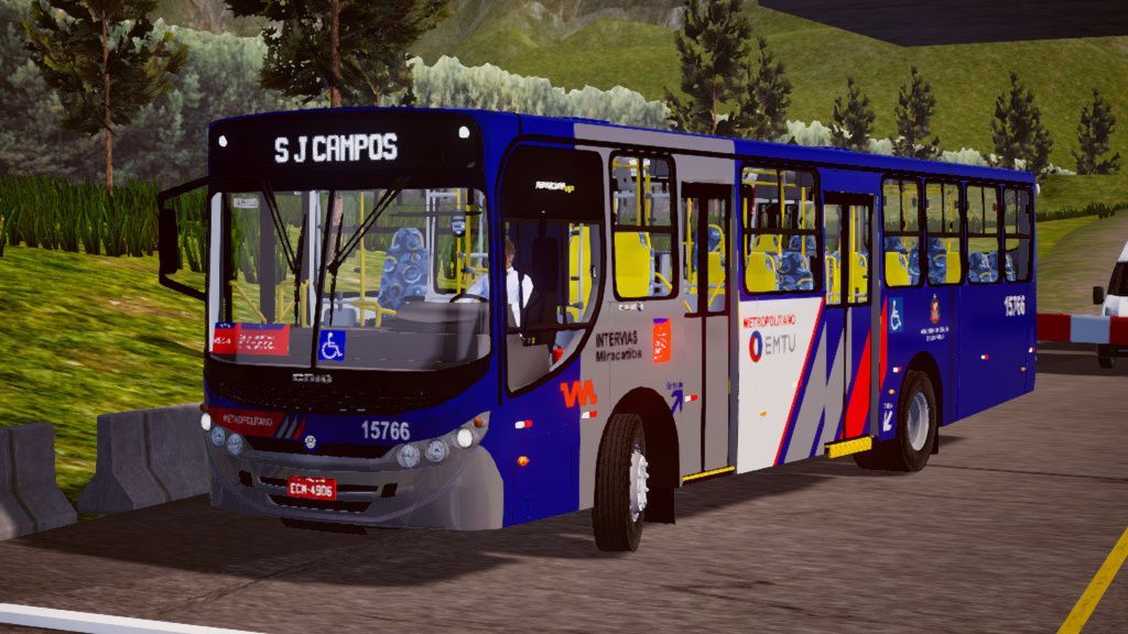 Mapa Santo Amaro - Proton Bus Simulator