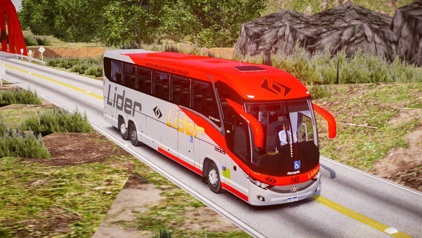 Marcopolo Paradiso G7 1600 LD MBB O500RSD  Fase 2 Proton Bus/Road - Lukas  Gameplays