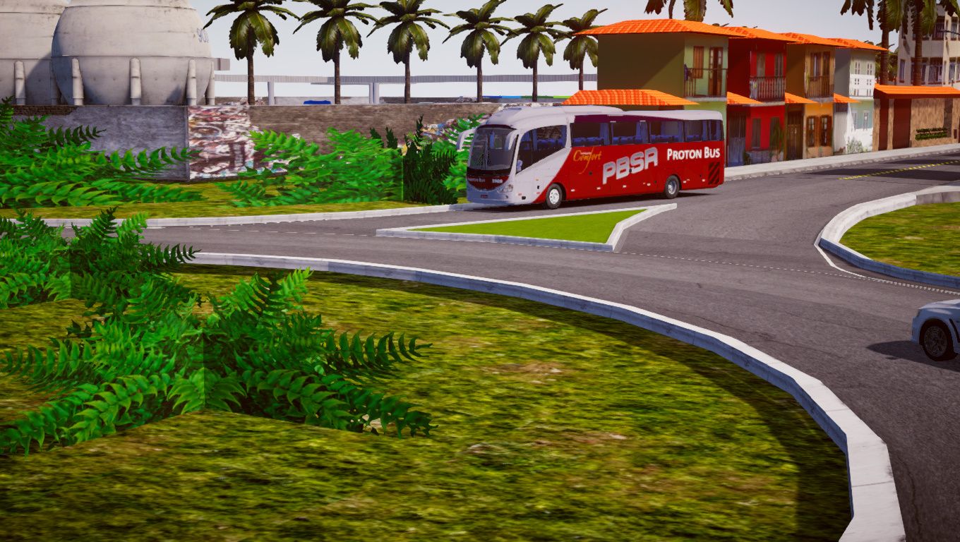 O apk + obb e versão pc da - Proton Bus Simulator Road