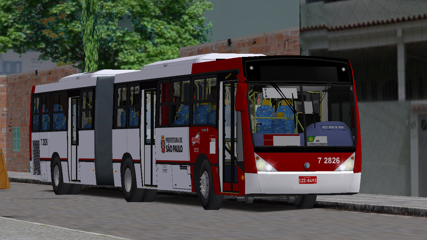 Primeira linha do UbetaR - Proton Bus Simulator Road