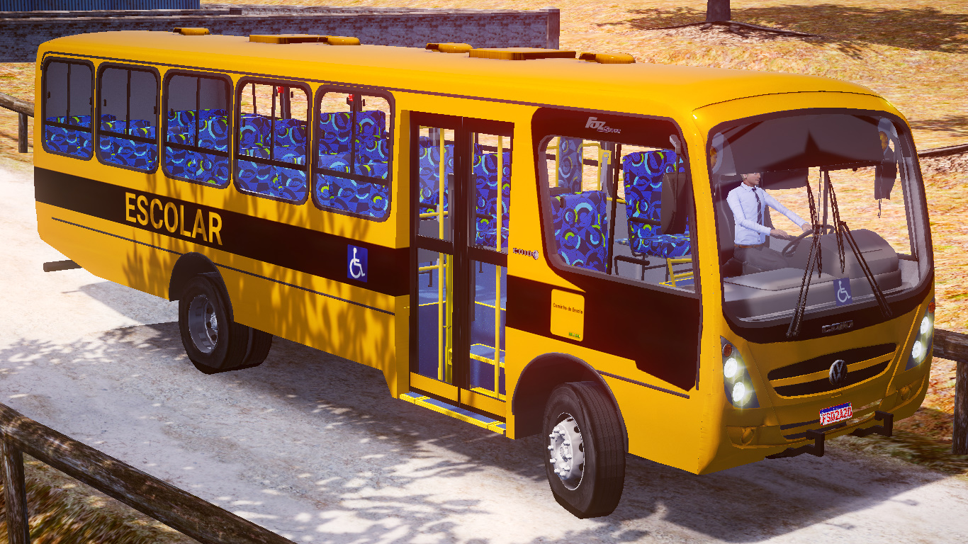 🔴Ônibus escolar no Proton Bus - Canal Lukas Gameplays