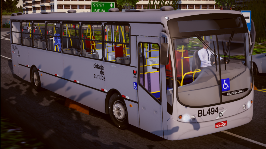 Busscar Urbanuss Pluss Volvo B7R | Padrão Santo Ângelo Curitiba-PR ...