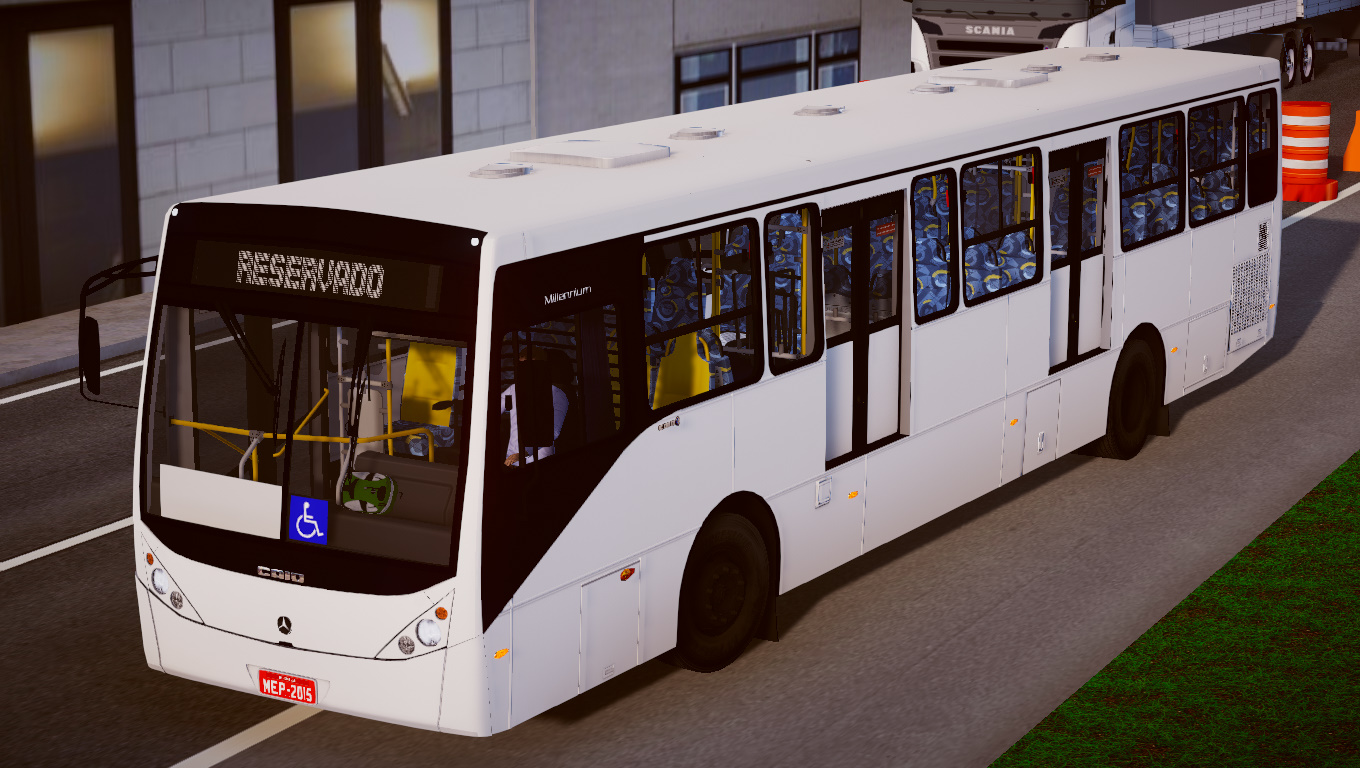 Proton Bus Simulator - Caio Millennium V Articulated Mod! 