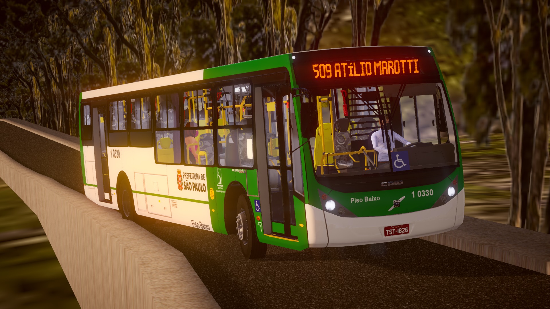 Volvo Bus B290R Mod Bus Drive - Proton Bus Simulator 