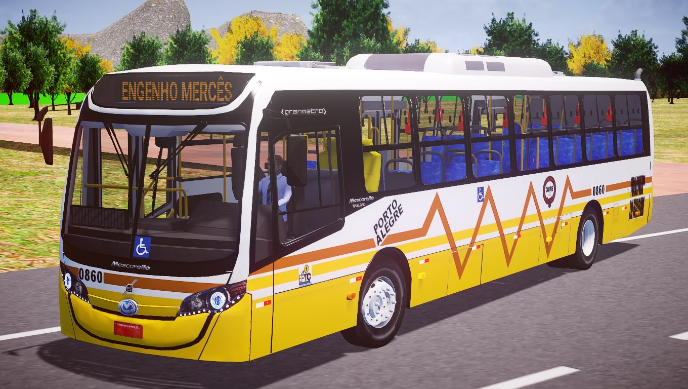 Volvo Bus B290R Mod Bus Drive - Proton Bus Simulator 