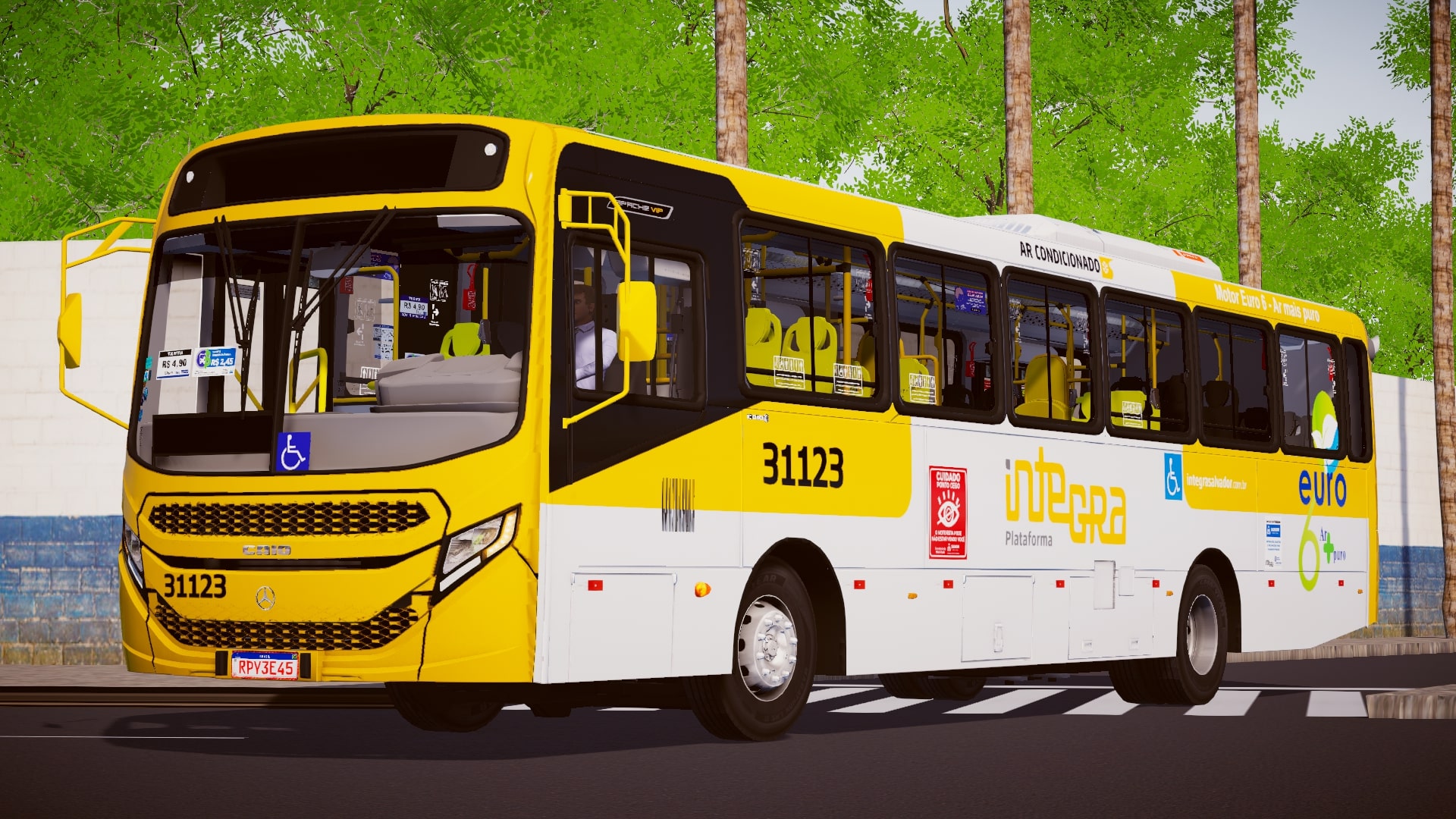 Proton Bus Simulator - Caio Millennium V MB O-500U Bluetec 6 (Fase 2)