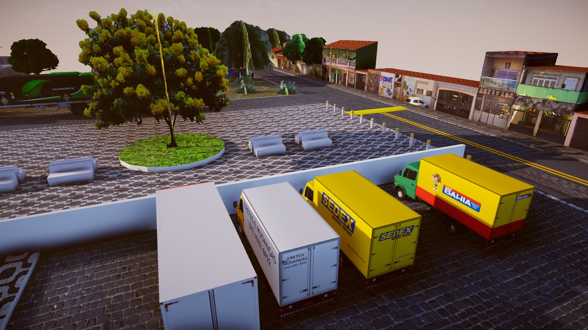 Mapa Bolsão 2.0: Linha Escolar - Proton Bus Simulator 